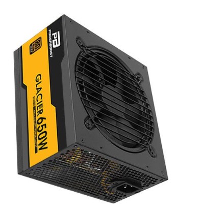 POWER SUPPLY 650W 80+ BRONZE POWERBOOST BST-ATX650B GLACIER SEMİ MODÜLER 12CM FANLI ATX PSU