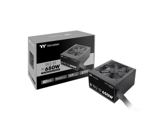POWER SUPPLY  650W 80+ THERMALTAKE TR2 ST APFC 12CM FANLI PSU