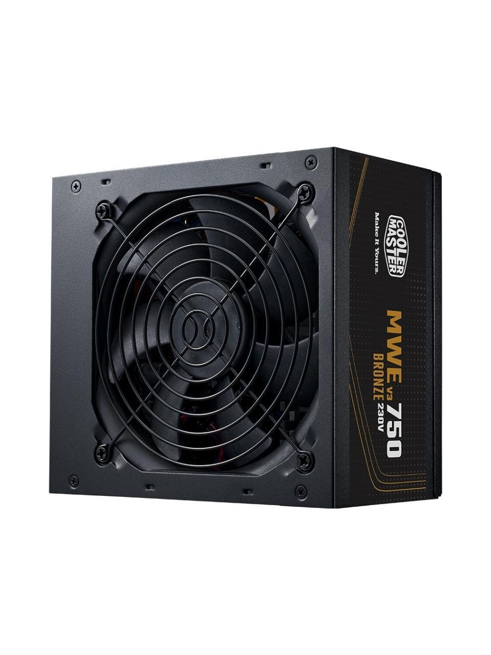 POWER SUPPLY 750W 80+ BRONZE CM MWE V3 750W 80+ BRONZE ATX 3.1 AKTİF PFC, 120MM FANLI PSU