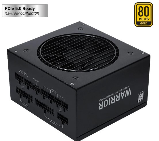 POWER SUPPLY 850W 80+ GOLD POWERBOOST BST-ATX0850GF1 WARRIOR PCI-E GEN 5.0 FULL MODÜLER FANLI ATX PSU