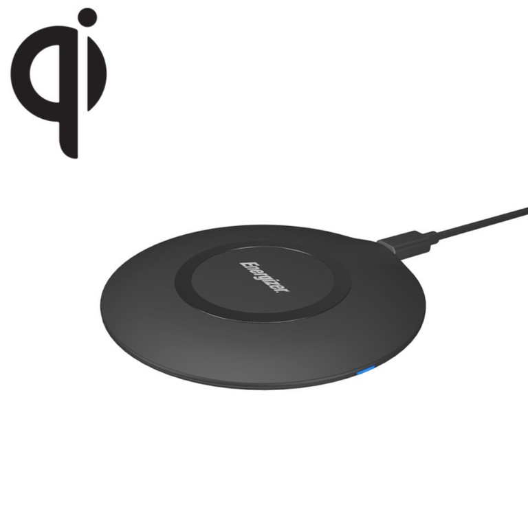 POWERBANK ENERGİZER MAX WCP-105 Qİ UYUMLU 15W POWERSAFE DESTEKLİ MASAÜSTÜ SİYAH KABLOSUZ ŞARJ CİHAZI
