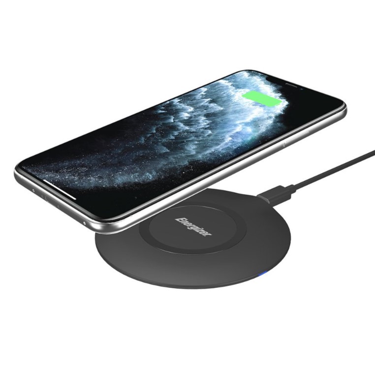 POWERBANK ENERGİZER MAX WCP-105 Qİ UYUMLU 15W POWERSAFE DESTEKLİ MASAÜSTÜ SİYAH KABLOSUZ ŞARJ CİHAZI