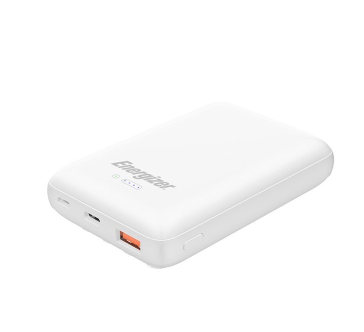POWERBANK ENERGİZER ULTİMATE QP10000PQ 10000MAH 10W Qİ KABLOSUZ VANTUZLU TAŞINABİLİR HIZLI ŞARJ CİHAZI BEYAZ