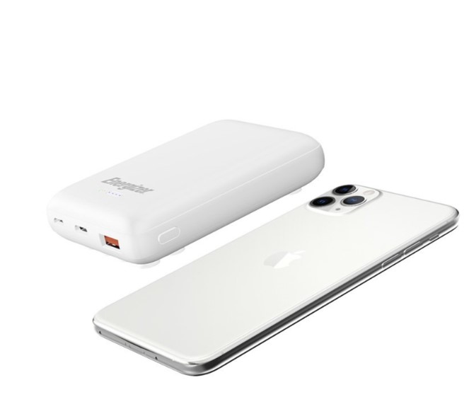 POWERBANK ENERGİZER ULTİMATE QP10000PQ 10000MAH 10W Qİ KABLOSUZ VANTUZLU TAŞINABİLİR HIZLI ŞARJ CİHAZI BEYAZ