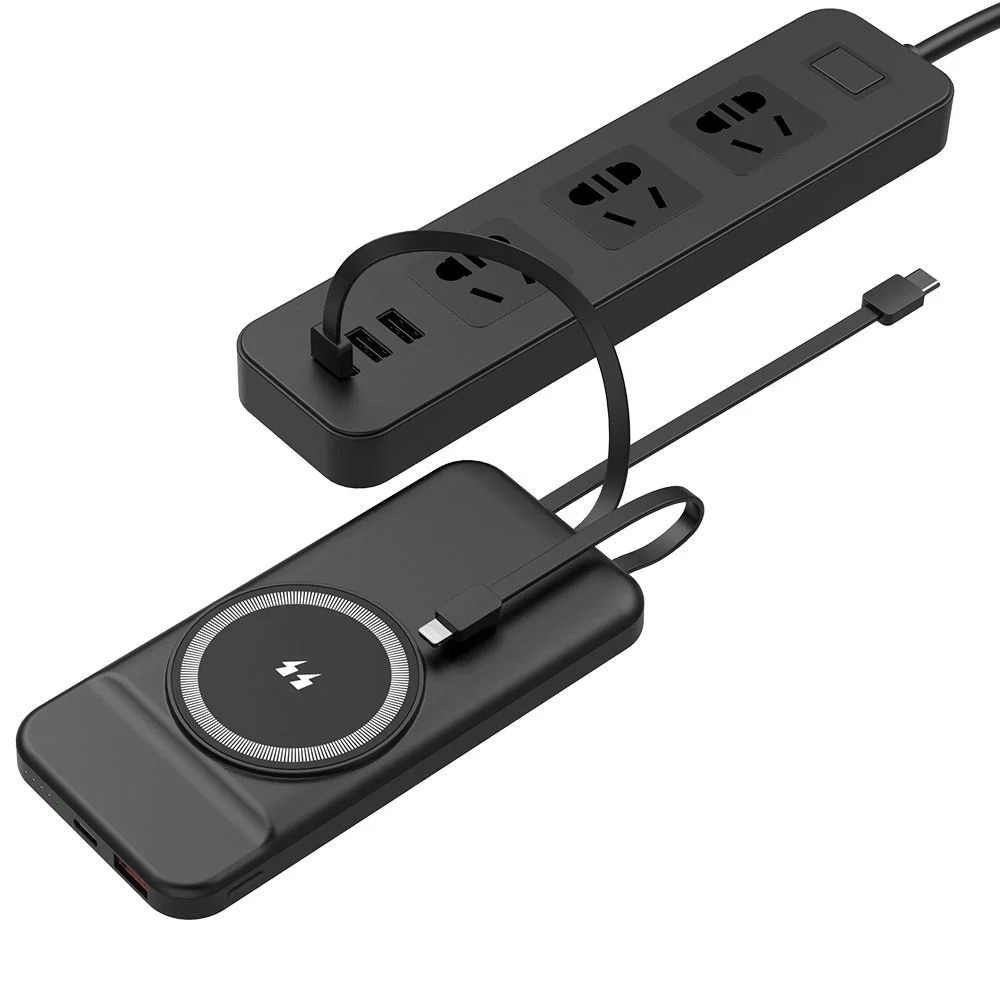 POWERBANK POWERBOOST MAG 120B 10.000MAH 15W MAGSAFE 22.5W SİYAH KABLOSUZ TAŞINABİLİR ŞARZ CİHAZI