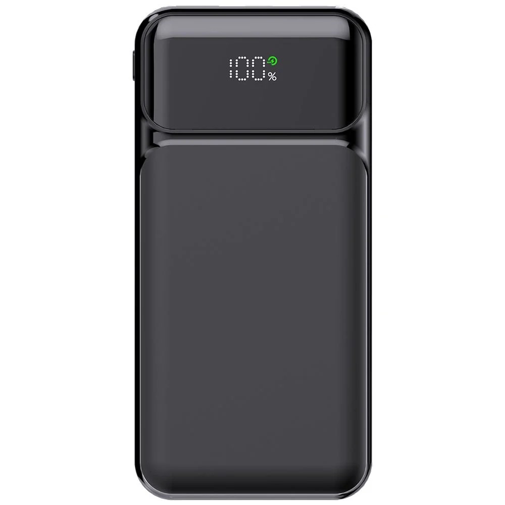 POWERBANK POWERBOOST NIGHT 115B 10.000MAH 22.5W LCD GİZLİ LED SİYAH TAŞINABİLİR ŞARZ CİHAZI
