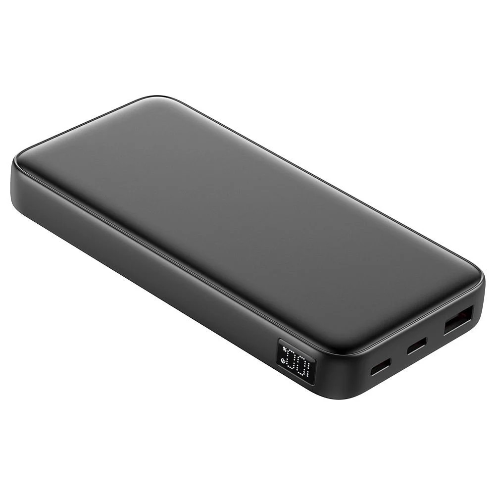 POWERBANK POWERBOOST PRIME 130B 10.000MAH 22.5W DAHİLİ KABLOLU LCD SİYAH TAŞINABİLİR ŞARZ CİHAZI
