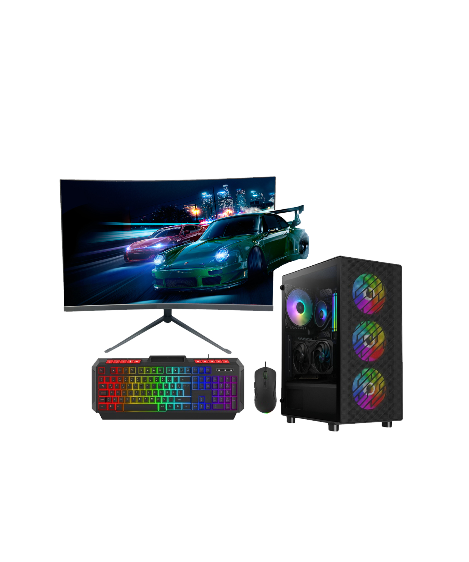 POWERBOOST İ9 14.Nesil 14900K 32GB DDR5 1TB M2 RX7700XT VGA 