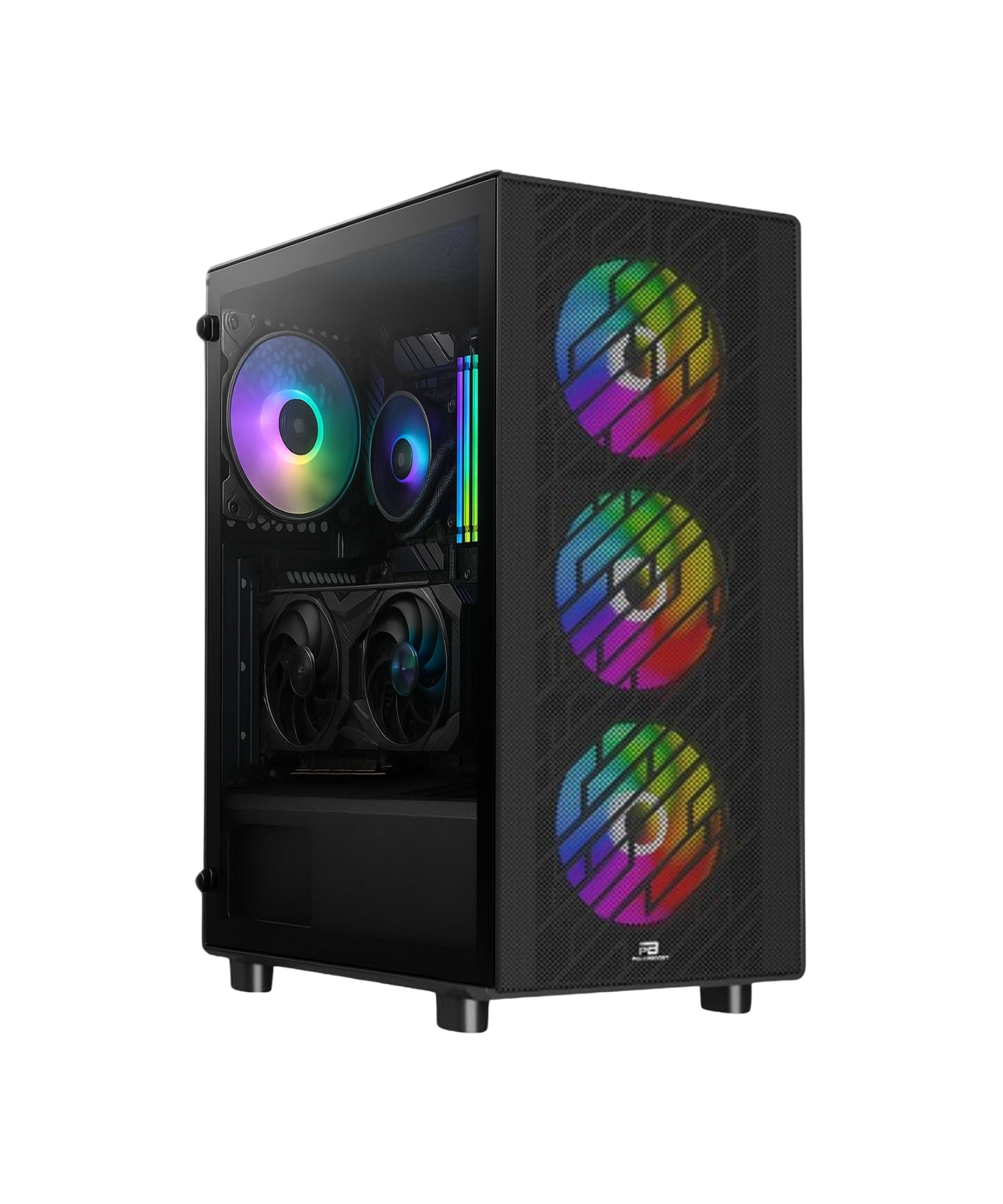 POWERBOOST RYZEN 7 9800X3D 64GB DDR5 1TB M2 RX7700XT VGA GAMİNG PC