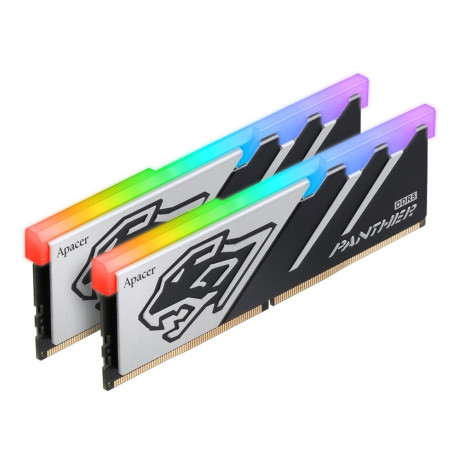 RAM PC 16GB APACER PANTHER RGB 1X16GB 6400MHZ CL36 DDR5 GAMİNG RAM (AH5U16G64C6529BAA-1)