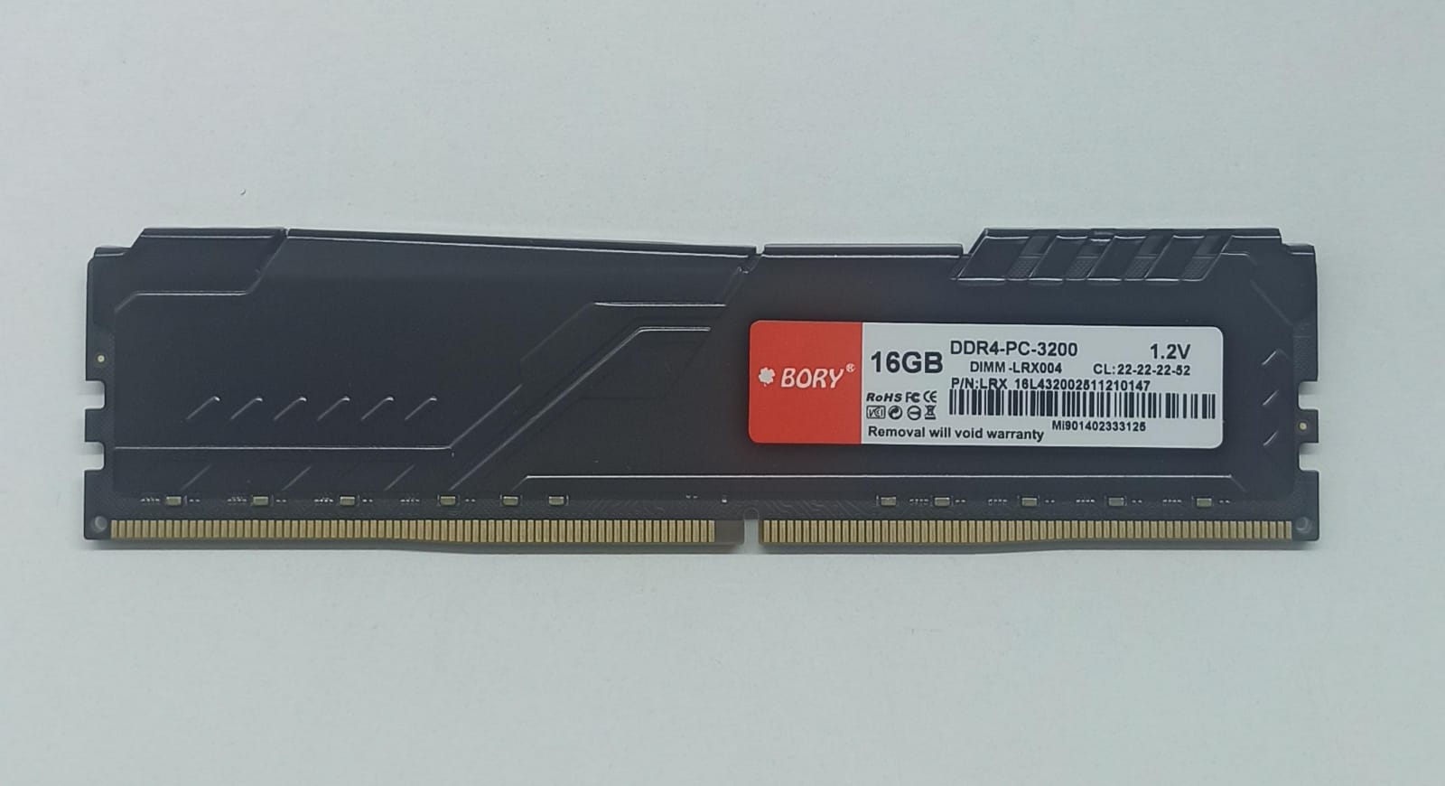 RAM PC 16GB DDR4 3200 MHZ BORY GAMING SOGUTUCULU (BRY16GB3200DT)