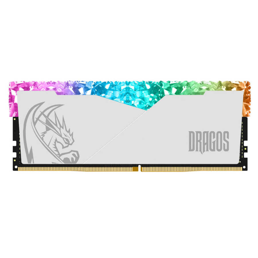 RAM PC 16GB DDR4 3200 MHZ DRAGOS SİRİUS VEGA M SOĞUTUCULU RGB BEYAZ
