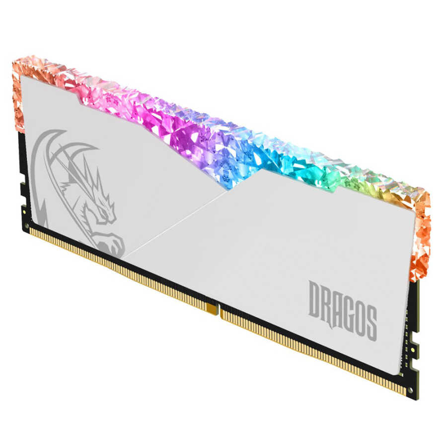 RAM PC 16GB DDR4 3200 MHZ DRAGOS SİRİUS VEGA M SOĞUTUCULU RGB BEYAZ