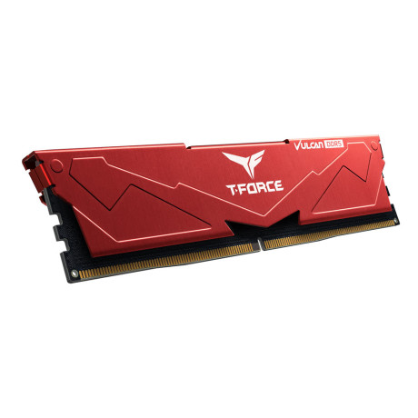 RAM PC 16GB TEAM T-FORCE VULCAN RED 1X16GB 6000MHZ DDR5 CL38 GAMİNG RAM (FLRD516G6000HC38G01)