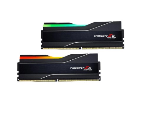 RAM PC 32GB DDR5 6400MHZ GSKILL TRİDENT Z5 RGB SİYAH CL30 32GB (2X16GB) DUAL 1.40V