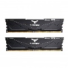 RAM PC 32GB DDR5 6400MHZ TEAM T-FORCE VULCAN BLACK 2X16GB CL40 GAMING RAM (FLBD532G6400HC40BDC01)