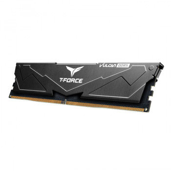 RAM PC 32GB DDR5 6400MHZ TEAM T-FORCE VULCAN BLACK 2X16GB CL40 GAMING RAM (FLBD532G6400HC40BDC01)