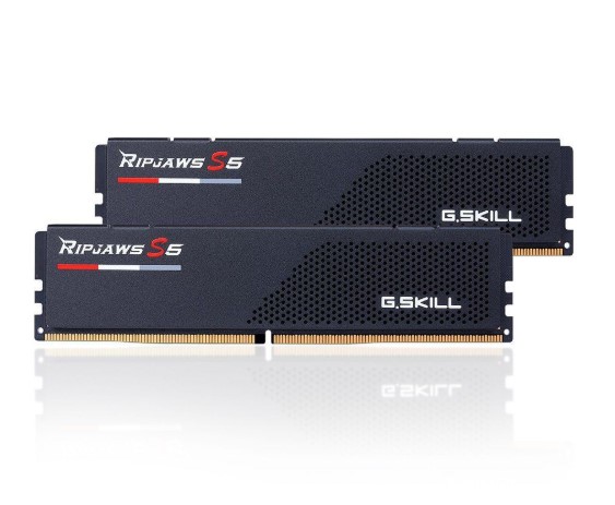 RAM PC 32GB GSKILL RİPJAWS S5 SİYAH DDR5-6400MHZ CL36 32GB (2X16GB) DUAL 1.35V
