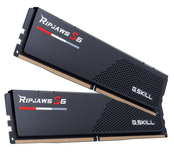 RAM PC 32GB GSKILL RİPJAWS S5 SİYAH DDR5-6400MHZ CL36 32GB (2X16GB) DUAL 1.35V