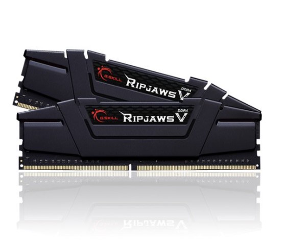 RAM PC 32GB GSKILL RİPJAWSV SİYAH DDR4-3200MHZ CL16 32GB (2X16GB) DUAL 1.35V