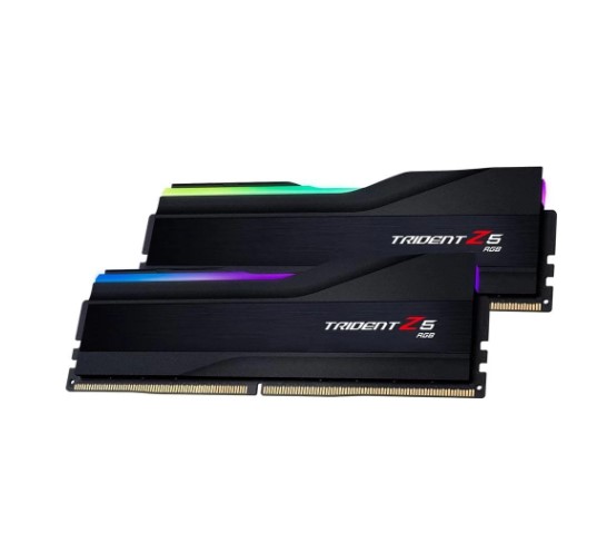 RAM PC 32GB GSKILL TRİDENT Z5 RGB SİYAH DDR5-7200MHZ CL34 32GB (2X16GB) DUAL 1.40V