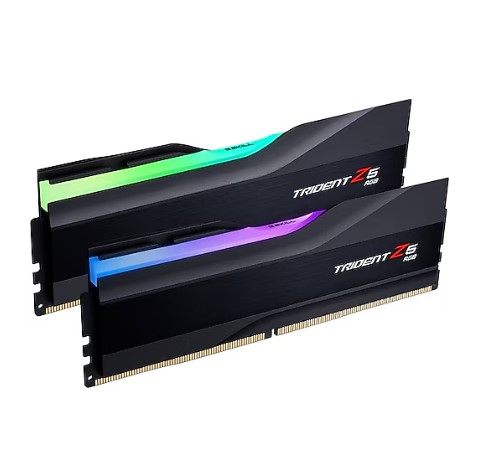 RAM PC 48GB GSKILL TRİDENT Z5 RGB SİYAH DDR5-8000MHZ CL40 (2X24GB) DUAL 1.35V