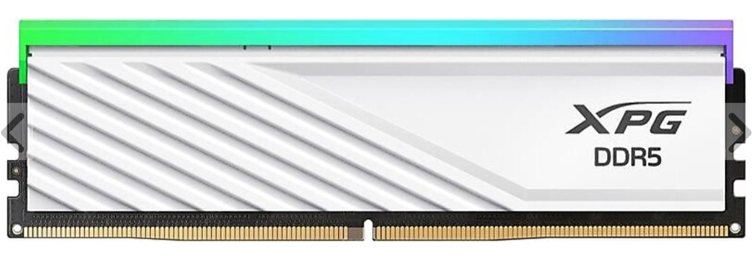RAM PC 48GB XPG LANCER BLADE BEYAZ RGB DDR5-6400MHZ CL32 48GB (2X24GB) DUAL 1.40V