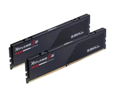RAM PC 64GB DDR5 6000MHZ  GSKILL RİPJAWS S5 SİYAH CL36 64GB (2X32GB) DUAL 1.35V