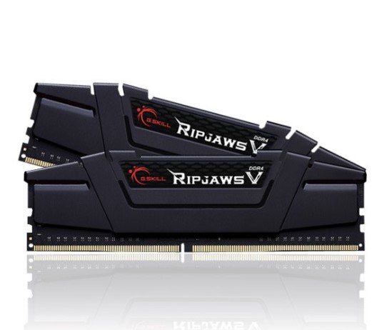RAM PC 64GB GSKILL RİPJAWSV SİYAH DDR4-3600MHZ CL18 64GB (2X32GB) DUAL (18-22-22-42) 1.35V