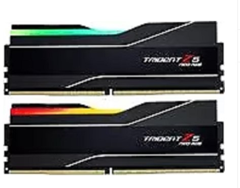 RAM PC 64GB GSKILL TZ5 NEO RGB SİYAH DDR5-6000MHZ CL28 64GB (2X32GB) DUAL 1.40V