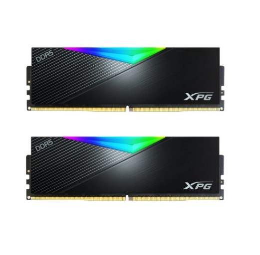 RAM PC 64GB XPG LANCER SİYAH RGB DDR5-6000MHZ CL30 64GB (2X32GB) DUAL KİT 1.35V