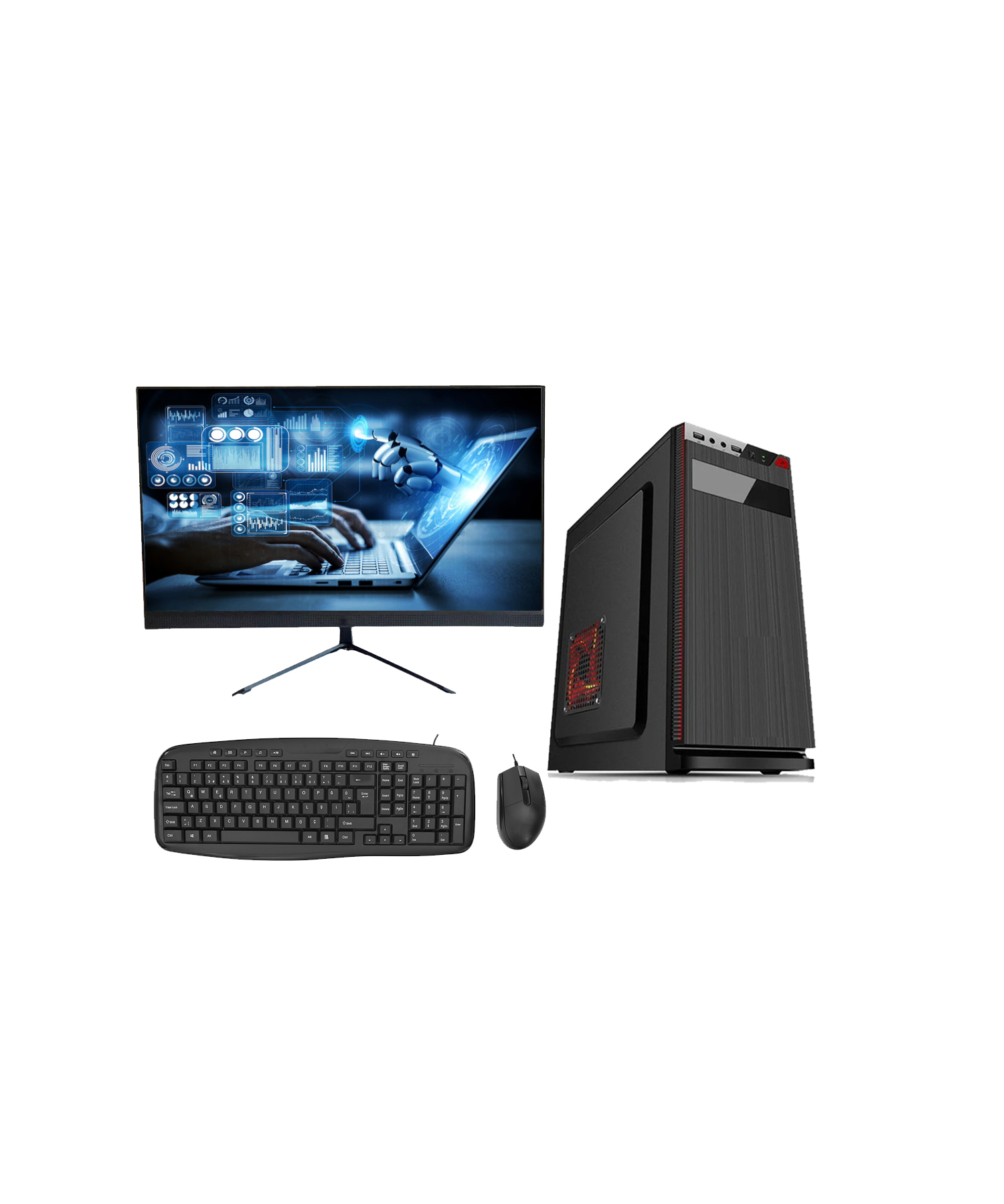 ROTAMPC İ5 10.NESİL 10400 16GB DDR4 512GB SSD O/B VGA 