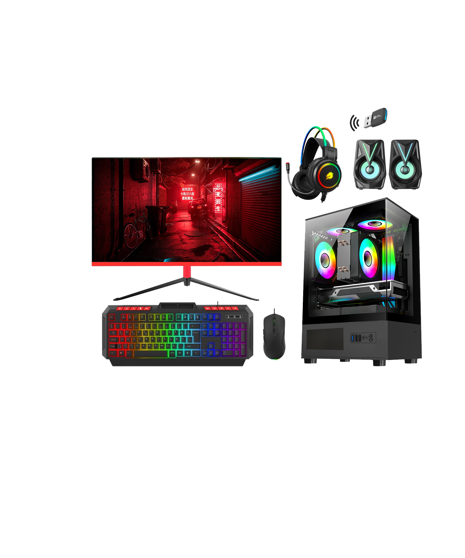 ROTAMPC İ5 11.NESİL 11400 16GB DDR4 512GB SSD 8GB RX580 VGA 