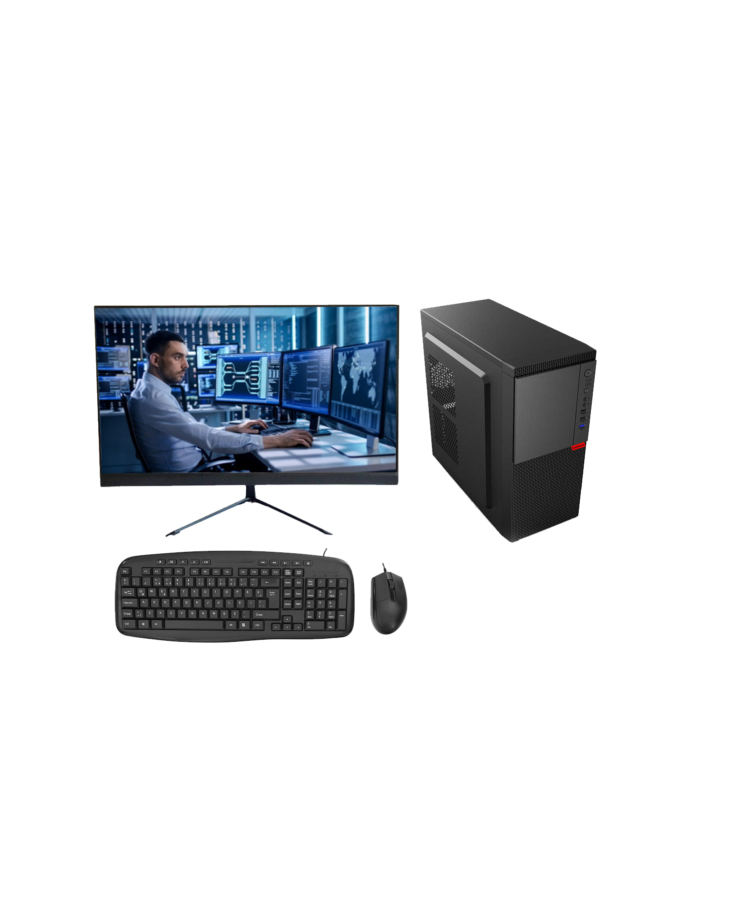 ROTAMPC İ5 12.NESİL 12400 8GB DDR4 256GB SSD O/B VGA 