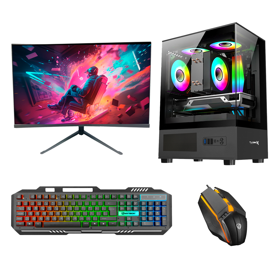 ROTAMPC İ5 13.NESİL 16GB DDR4 RAM 512GB M2 NVME 4GB GTX 1050Tİ VGA 23.8 OYUN BİLGİSAYARI