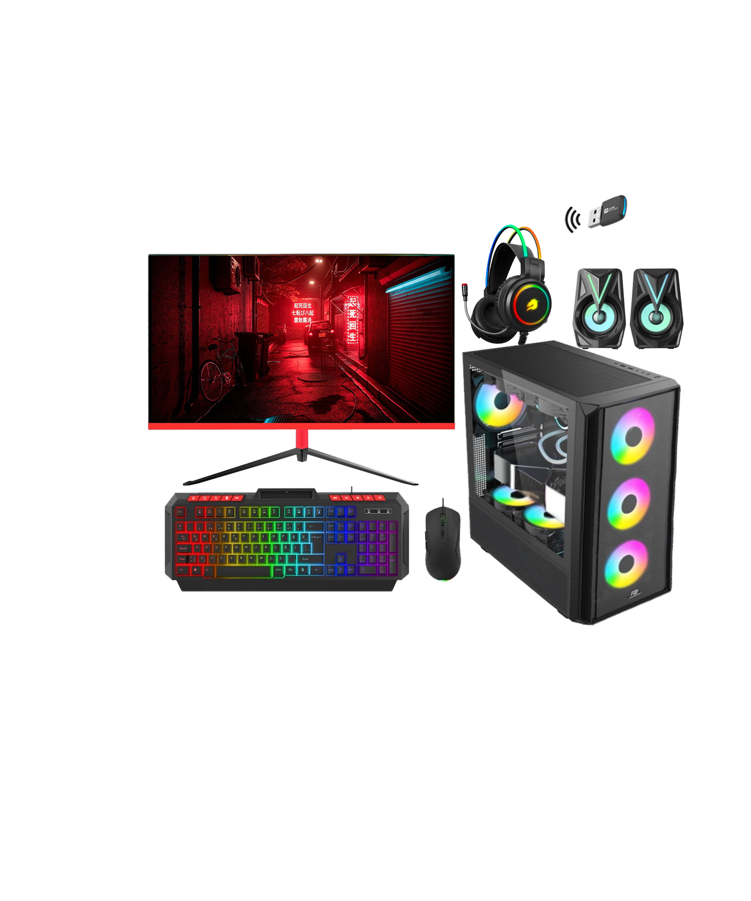 ROTAMPC İ7 11.NESİL 11700 16GB DDR4 512GB SSD 8GB RTX5060 VGA 