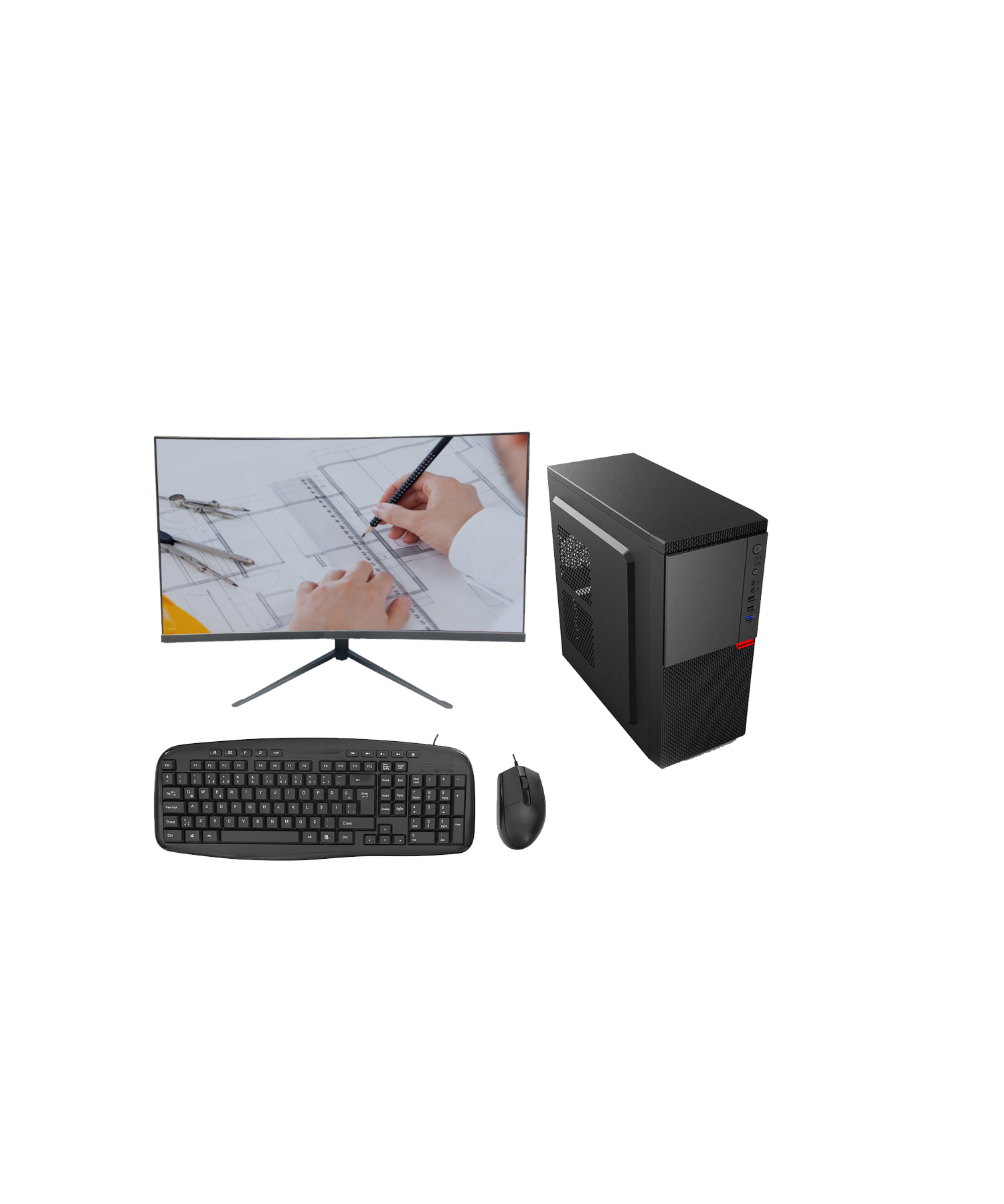 ROTAMPC İ7 13.NESİL 13700 8GB DDR4 256GB SSD 2GB GT610 VGA 