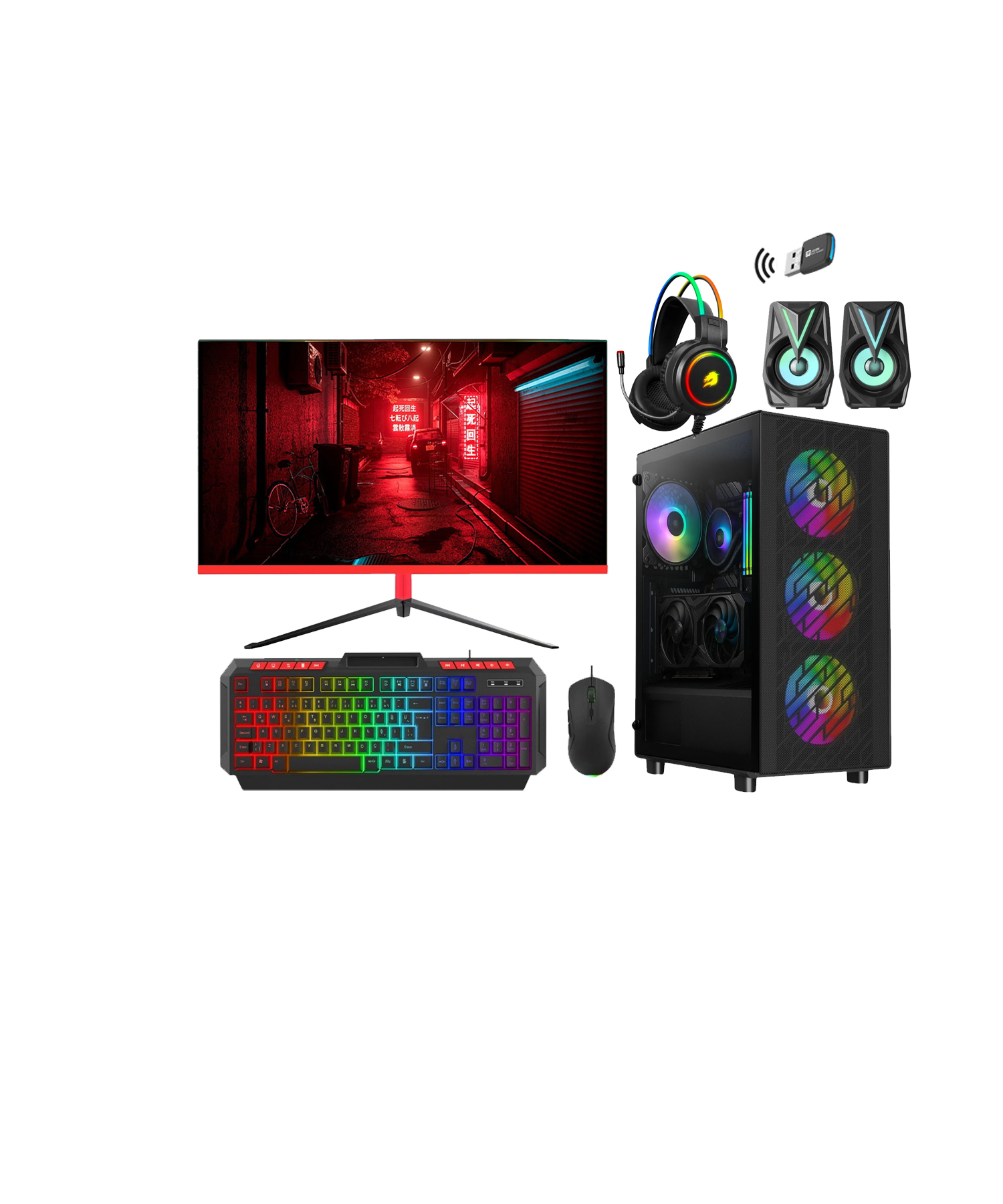ROTAMPC İ9 14.NESİL 14900KF 32GB DDR4 1TB M2 NVME 8GB RTX5060 