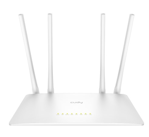 ROUTER CUDY WR1200 AC1200 2.4GHZ/5GHZ 1200MBPS AP/RE/WISP 5*FE PORT MU-MIMO KABLOSUZ Wİ-Fİ