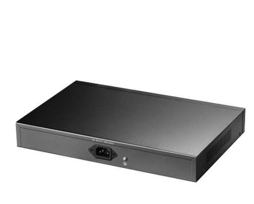 SWİTCH 16 PORT CUDY FS1018PS1 10/100MBPS 1*SFP 2*GE RJ45 VLAN&EXTEND MODE 250M 200W 1U POE+ ETHERNET SWİTCH