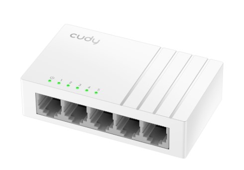 SWİTCH 5 PORT CUDY FS105D 10/100MBPS FAST ETHERNET DESKTOP SWİTCH