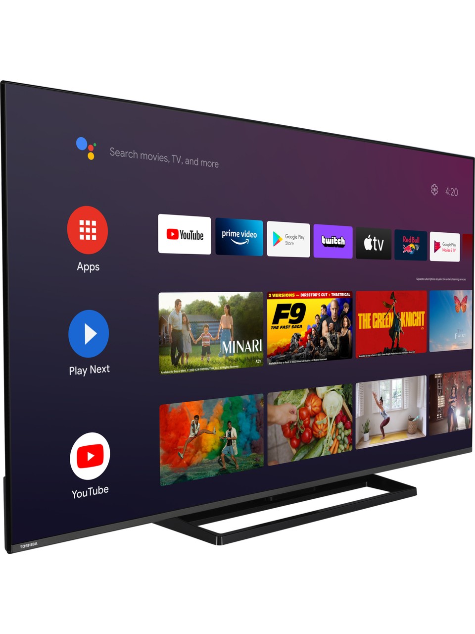 TELEVİZYON TOSHIBA 55QA2363DT 4K ULTRA HD 55 139 EKRAN UYDU