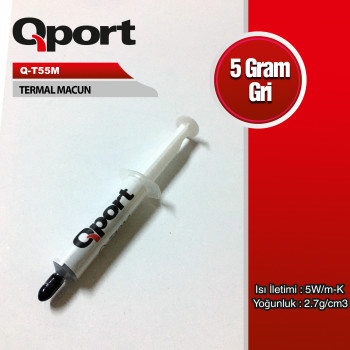 THERMAL MACUN QPORT Q-T55M 5GRAM 5W/M-K 2.7/CM3