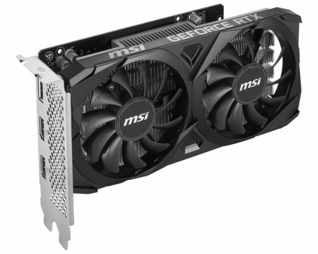 VGA 6GB MSI GEFORCE RTX 3050 VENTUS 2X E 6G OC GD6 96B