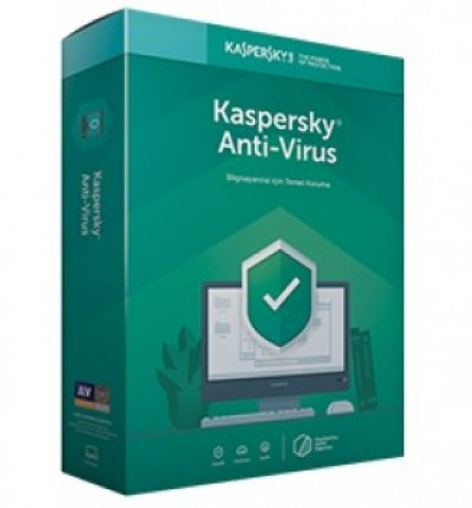 YAZILIM ANTİVİRÜS KASPERSKY ANTI-VIRUS 5 KULLANICI 1 YIL