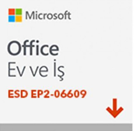YAZILIM MİCROSOFT OFFICE EV VE İŞ 2024 - ESD EP2-06609